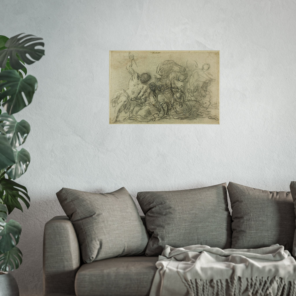 Circle of Titian - Massacre of the Innocents | Fine Art Poster