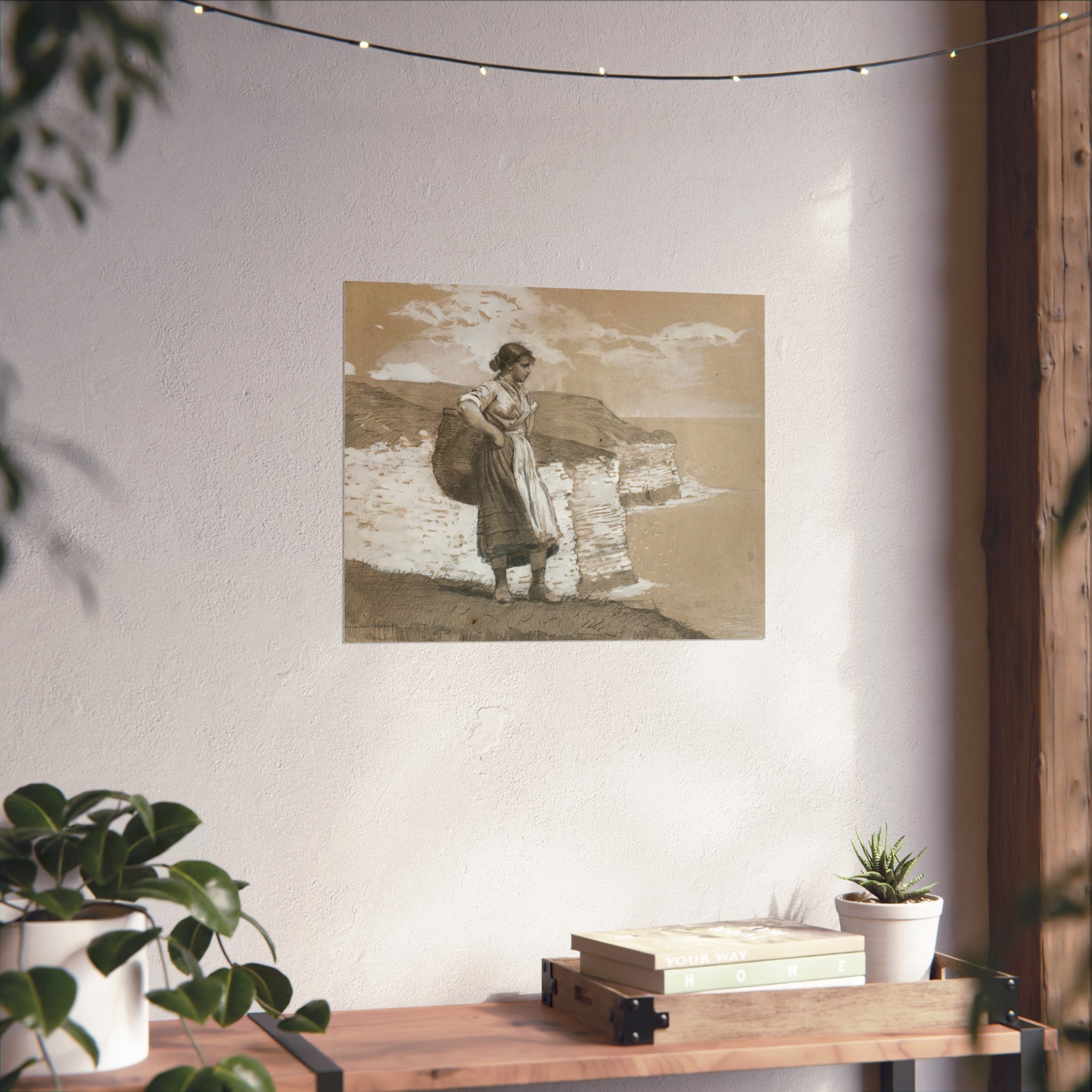 Winslow Homer - Flamborough Head, England | Fine Art Poster