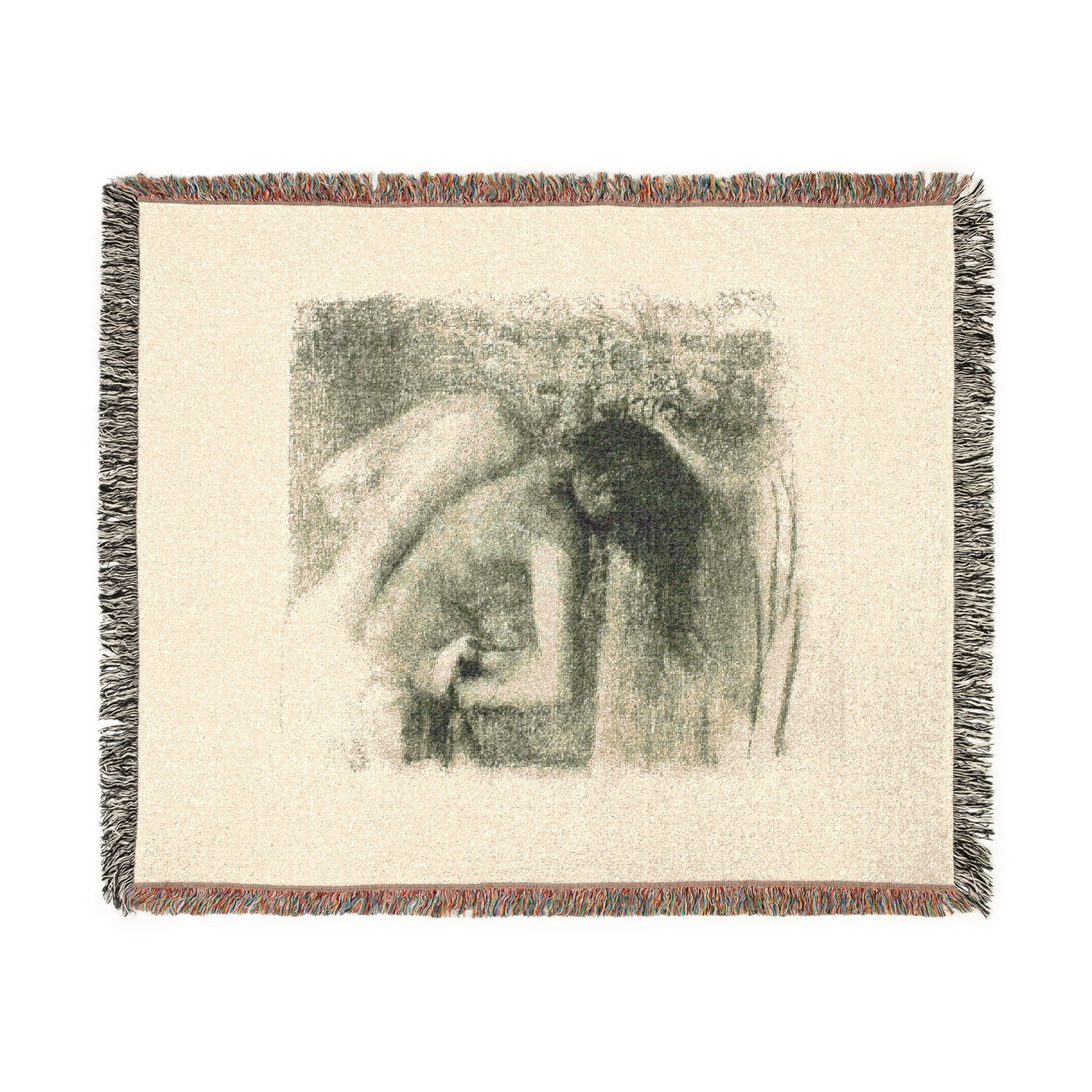 After the Bath Edgar Degas Tapestry Blanket
