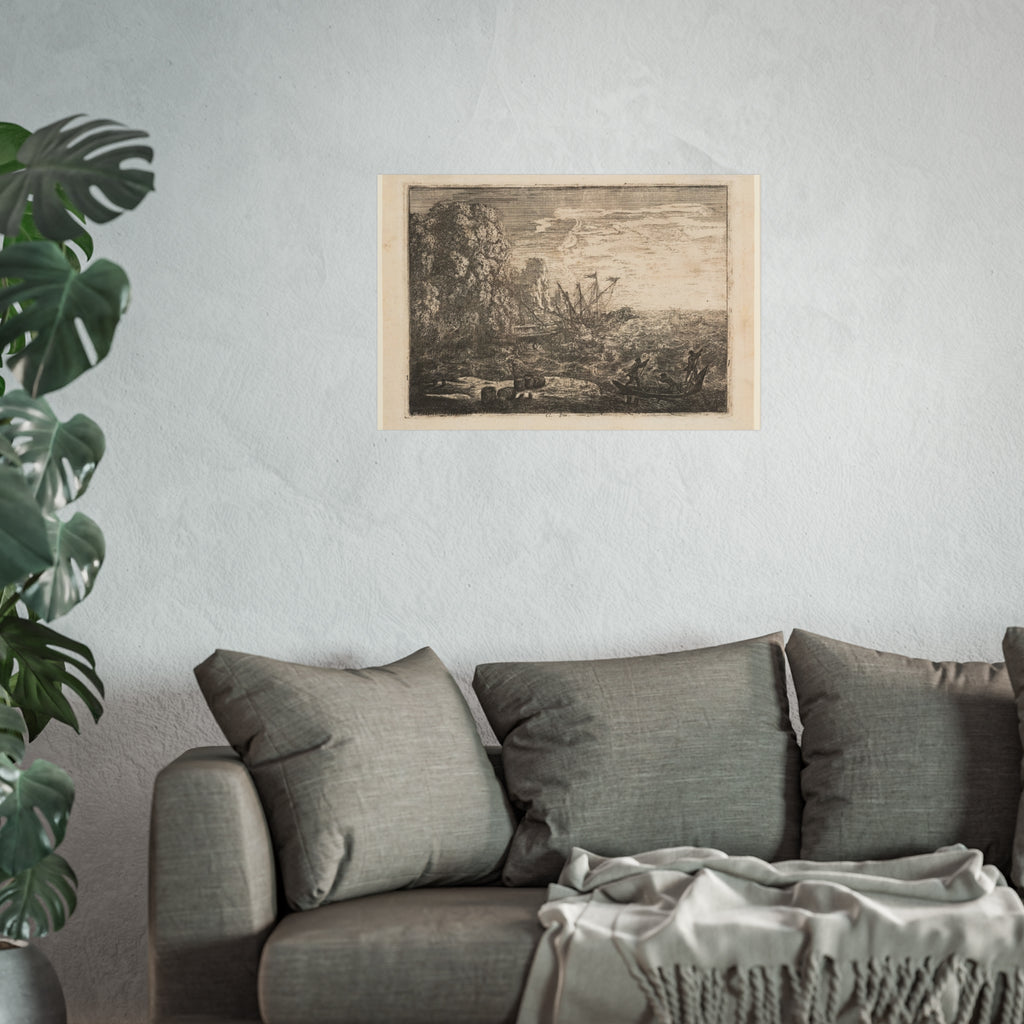 Claude Lorrain - The Tempest | Fine Art Poster