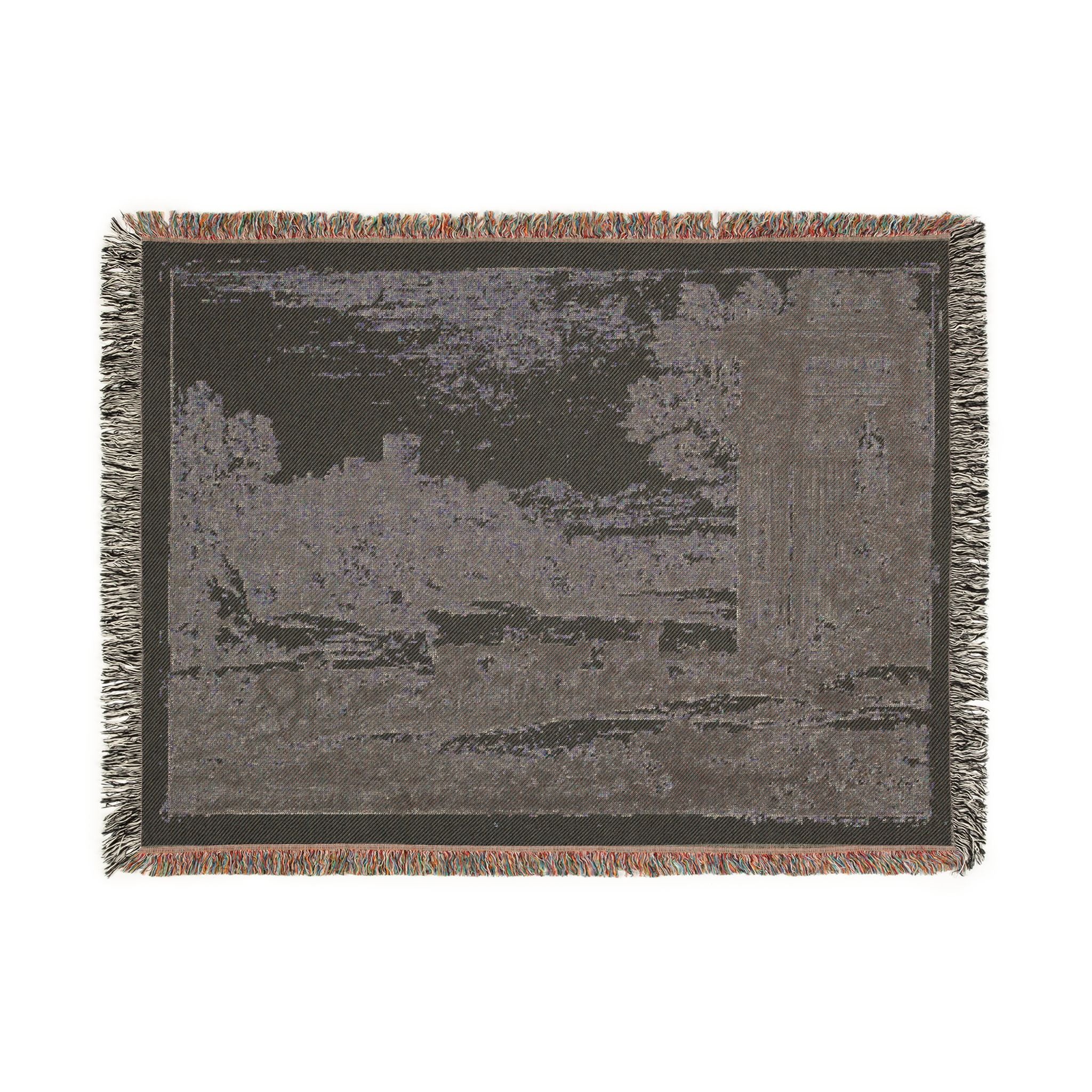 Claude Lorrain - The Herd Returning in Stormy Weather | Woven Tapestry Blanket