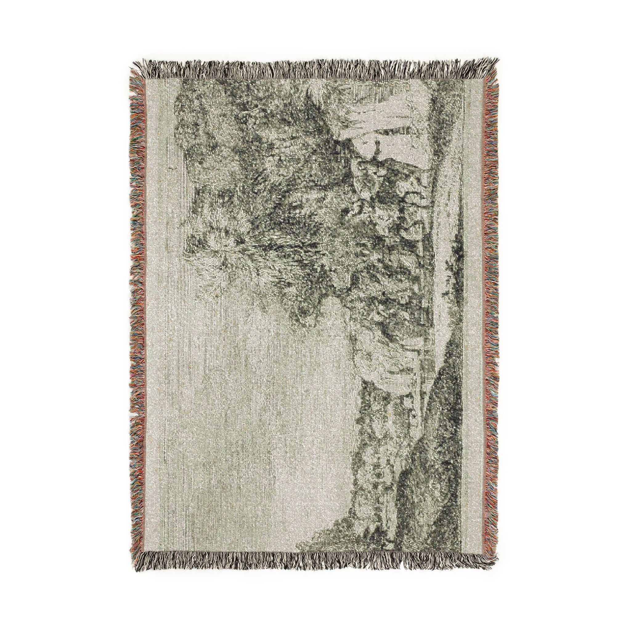 Claude Lorrain - The Flight into Egypt | Woven Tapestry Blanket