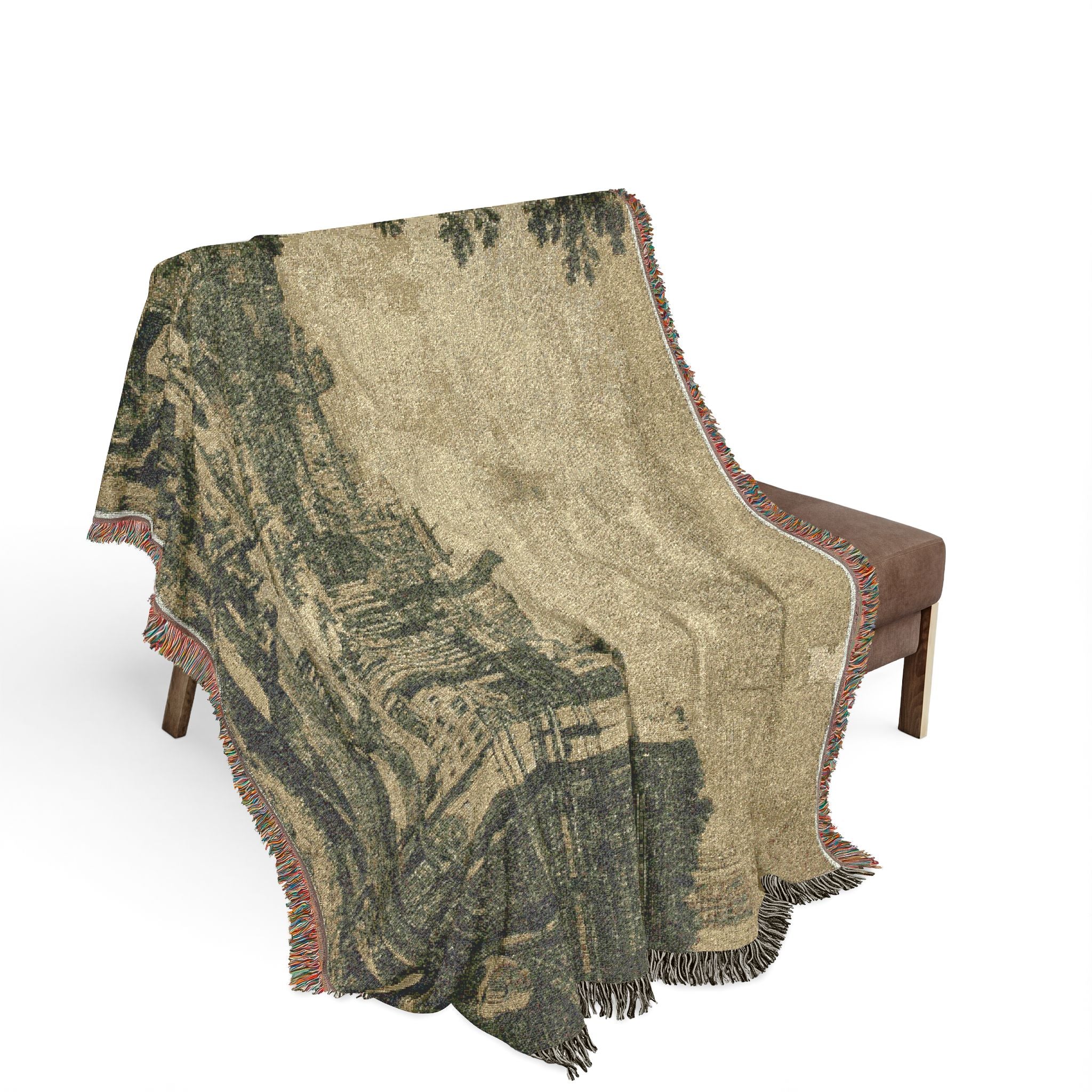 Claude Lorrain - The Roman Forum | Woven Tapestry Blanket