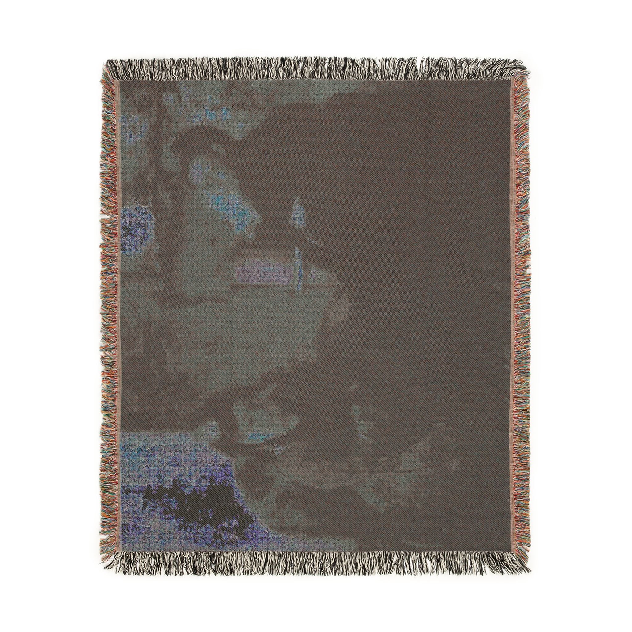 Hilaire Germain Edgar Degas - Portrait of Mme Lisle and Mme Loubens | Woven Tapestry Blanket