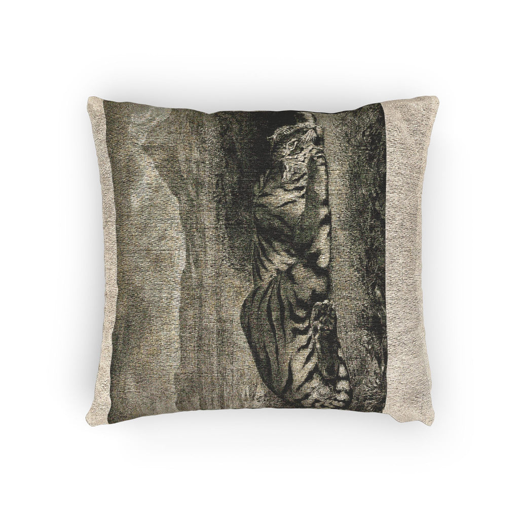 Eugène Delacroix - Bengal Tiger | Woven Pillow