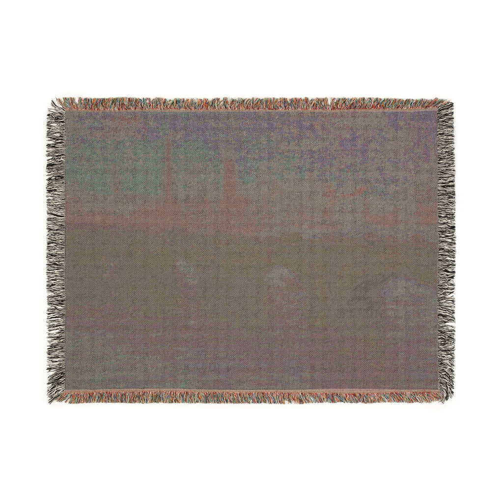 Claude Monet - Waterloo Bridge, Gray Weather | Woven Tapestry Blanket