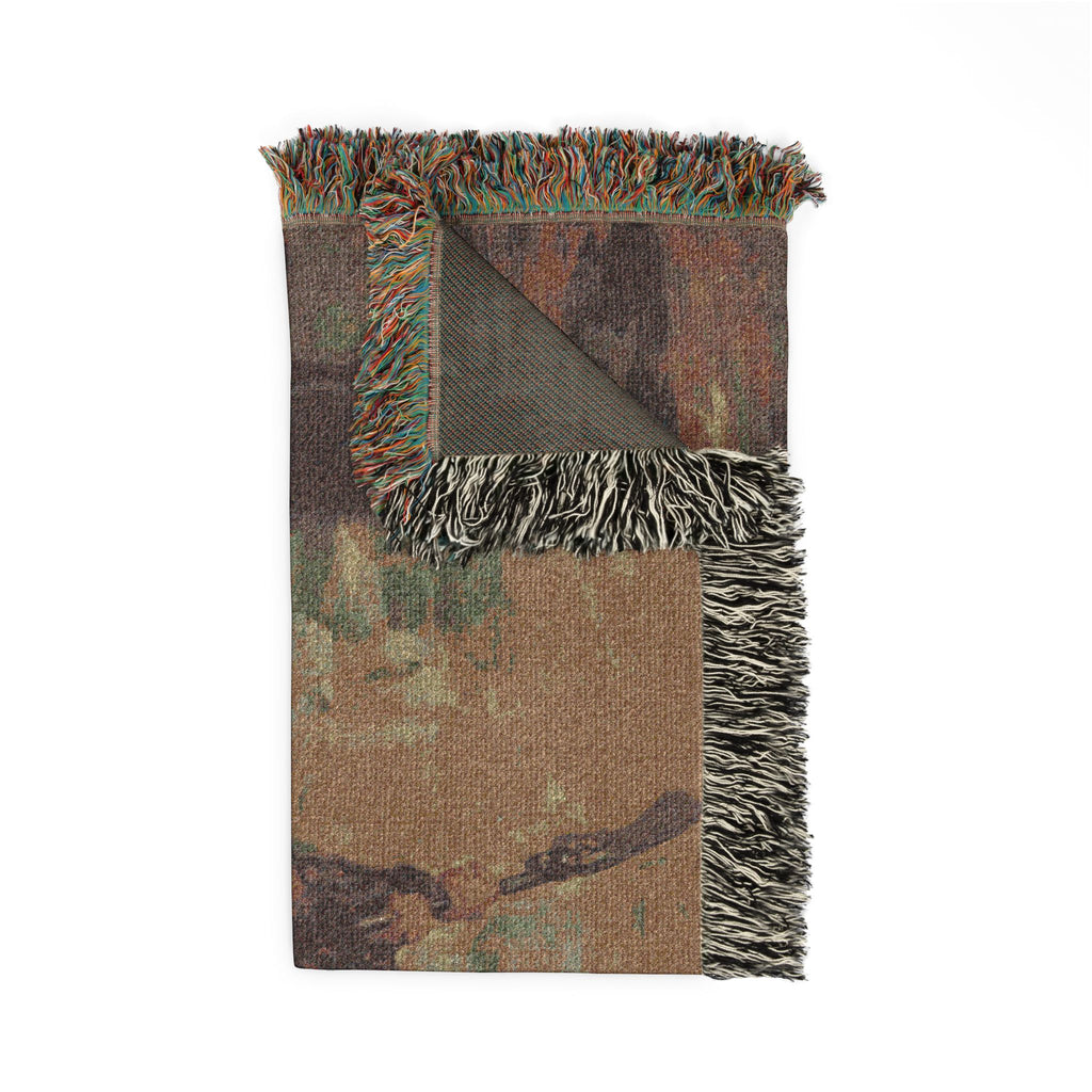 Francisco José de Goya y Lucientes - Friar Pedro Clubs El Maragato with the Butt of the Gun | Woven Tapestry Blanket