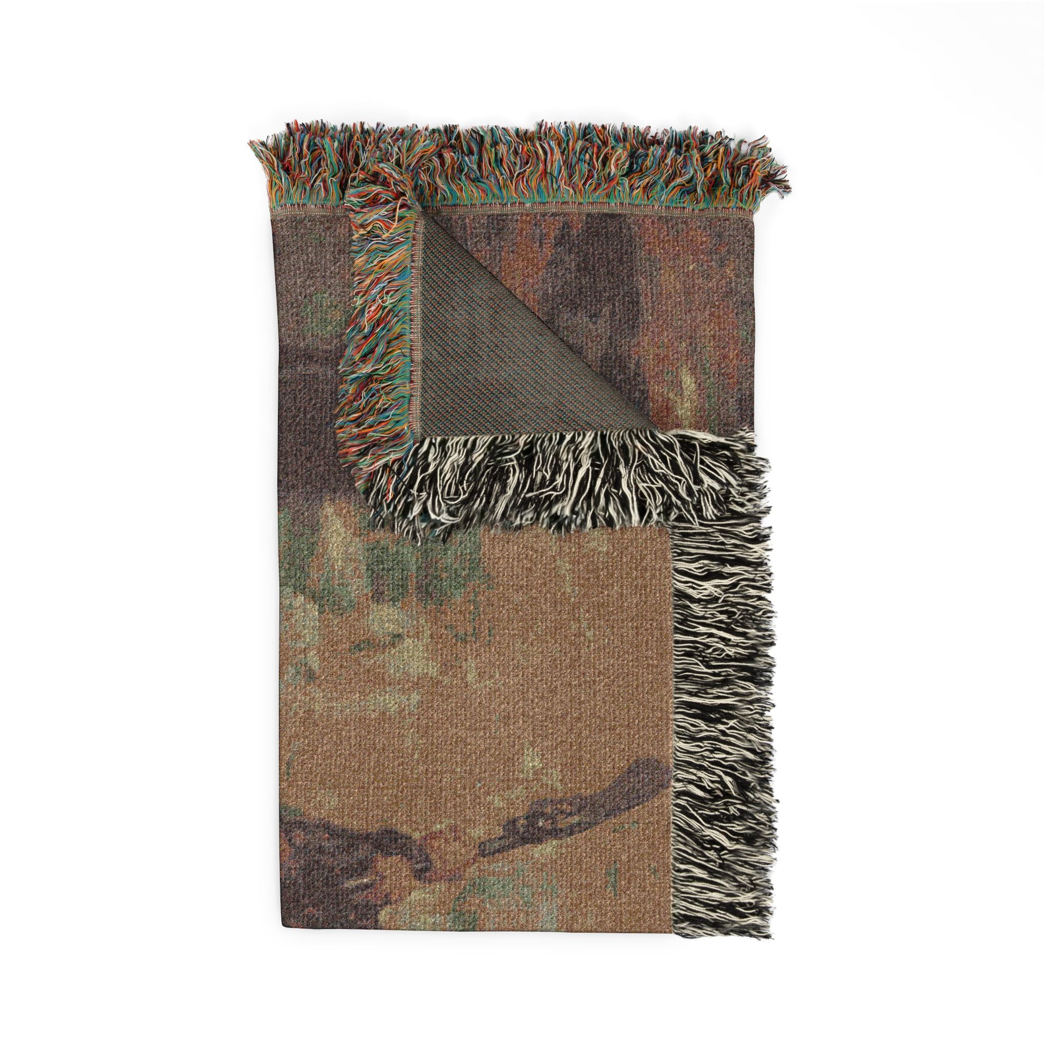 Francisco José de Goya y Lucientes - Friar Pedro Clubs El Maragato with the Butt of the Gun | Woven Tapestry Blanket
