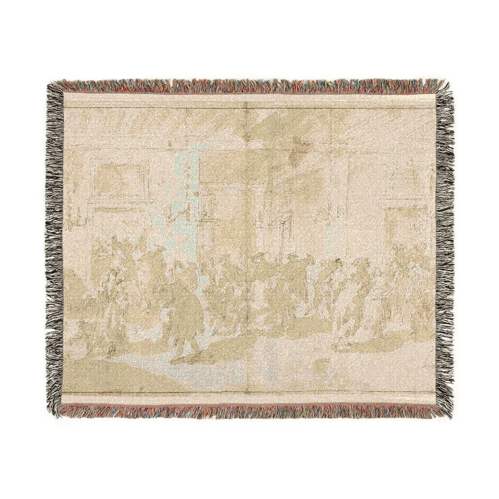Giovanni Antonio Guardi - Il Ridotto | Woven Tapestry Blanket