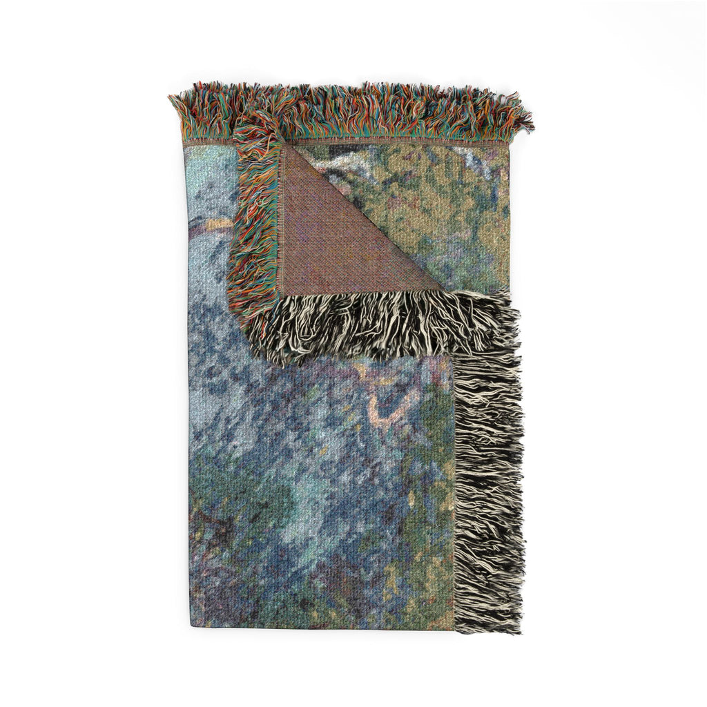 Claude Monet - Bordighera | Woven Tapestry Blanket
