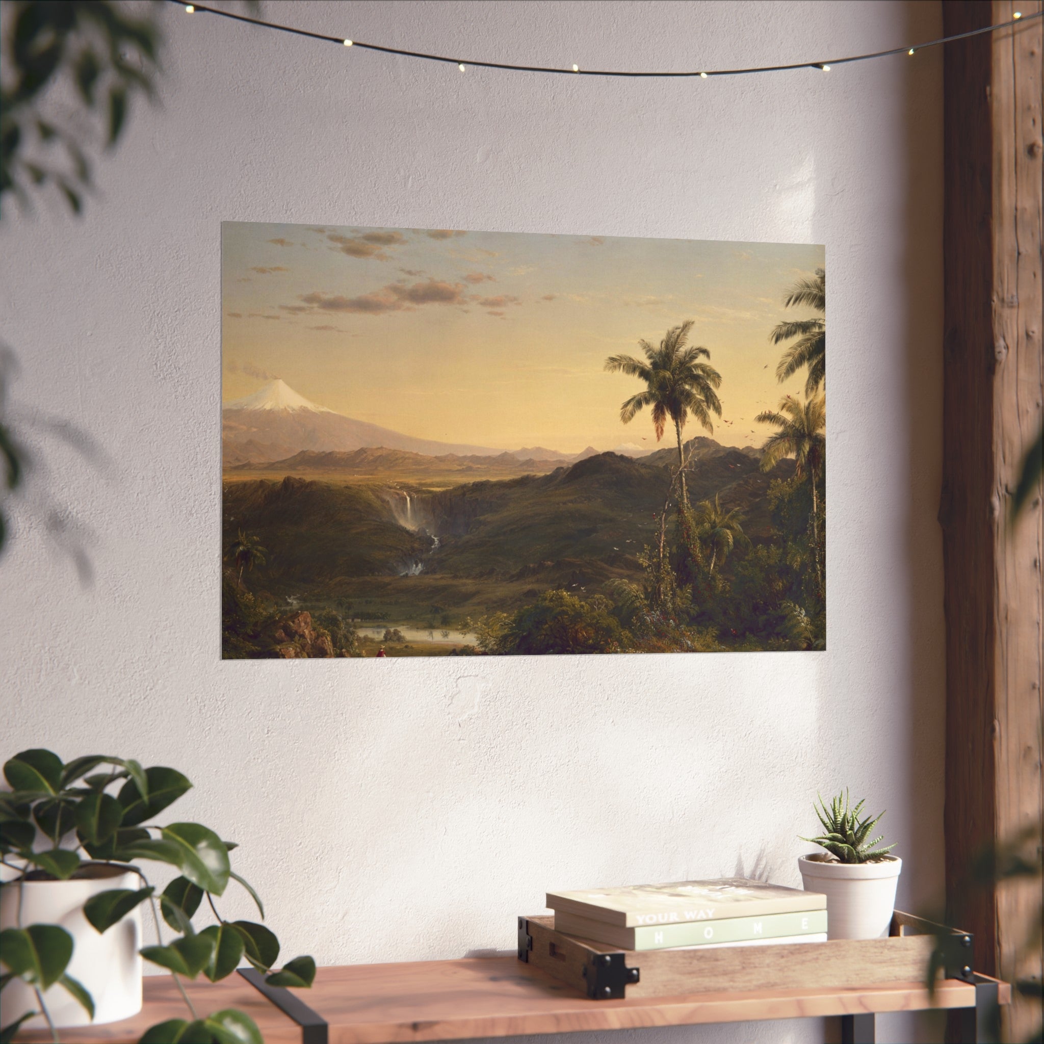 Frederic Edwin Church - View of Cotopaxi | Fine Art Poster