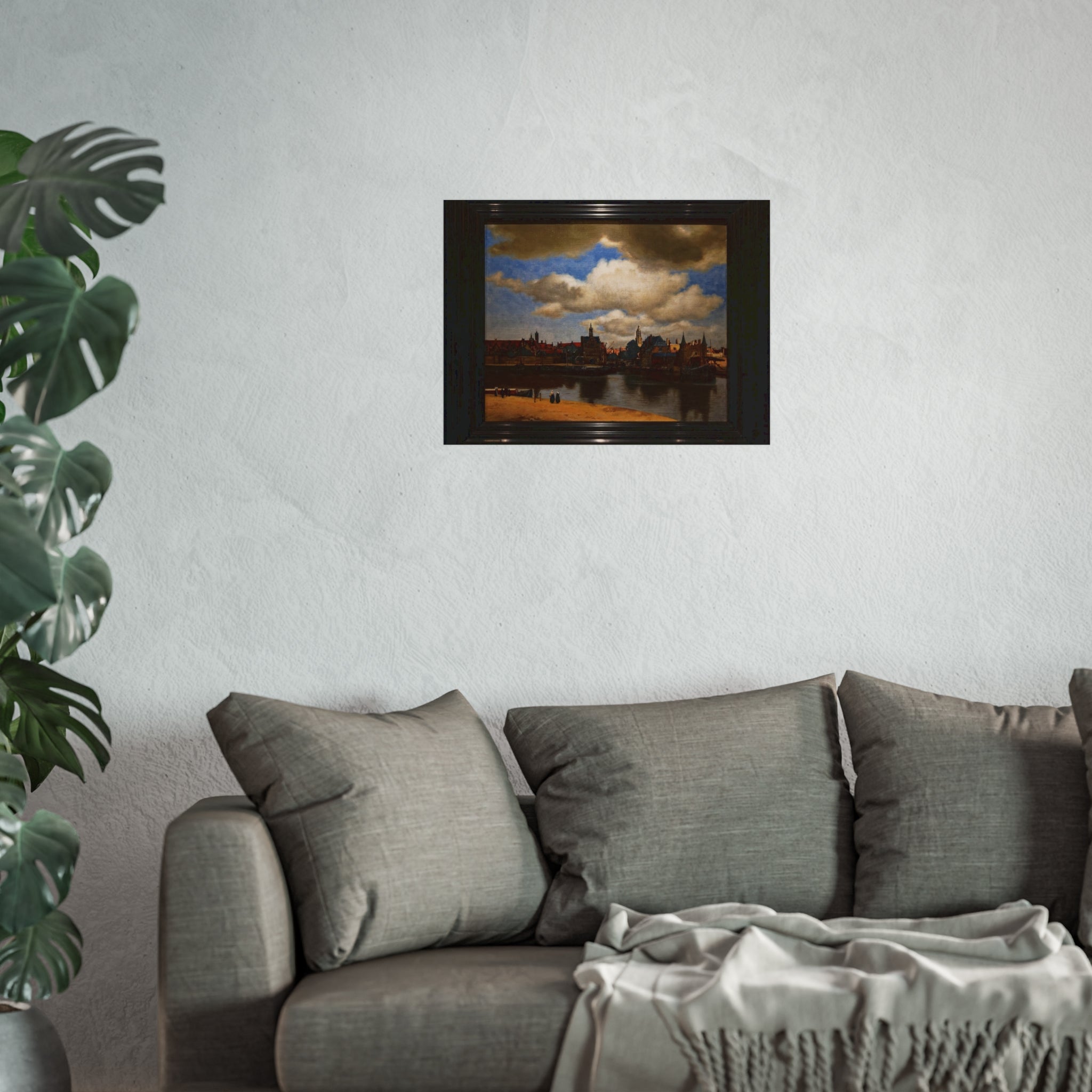 Den Haag - Mauritshuis - Johannes Vermeer (1632-1675) - View of Delft c. 1660-1661 | Fine Art Poster