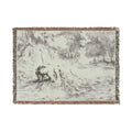 Eugène Delacroix - Ophelia's Death | Woven Tapestry Blanket