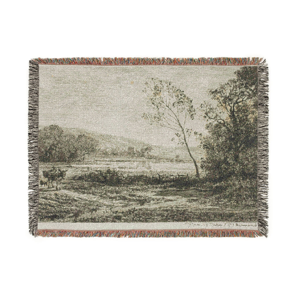 Charles François Daubigny - Autumn | Woven Tapestry Blanket