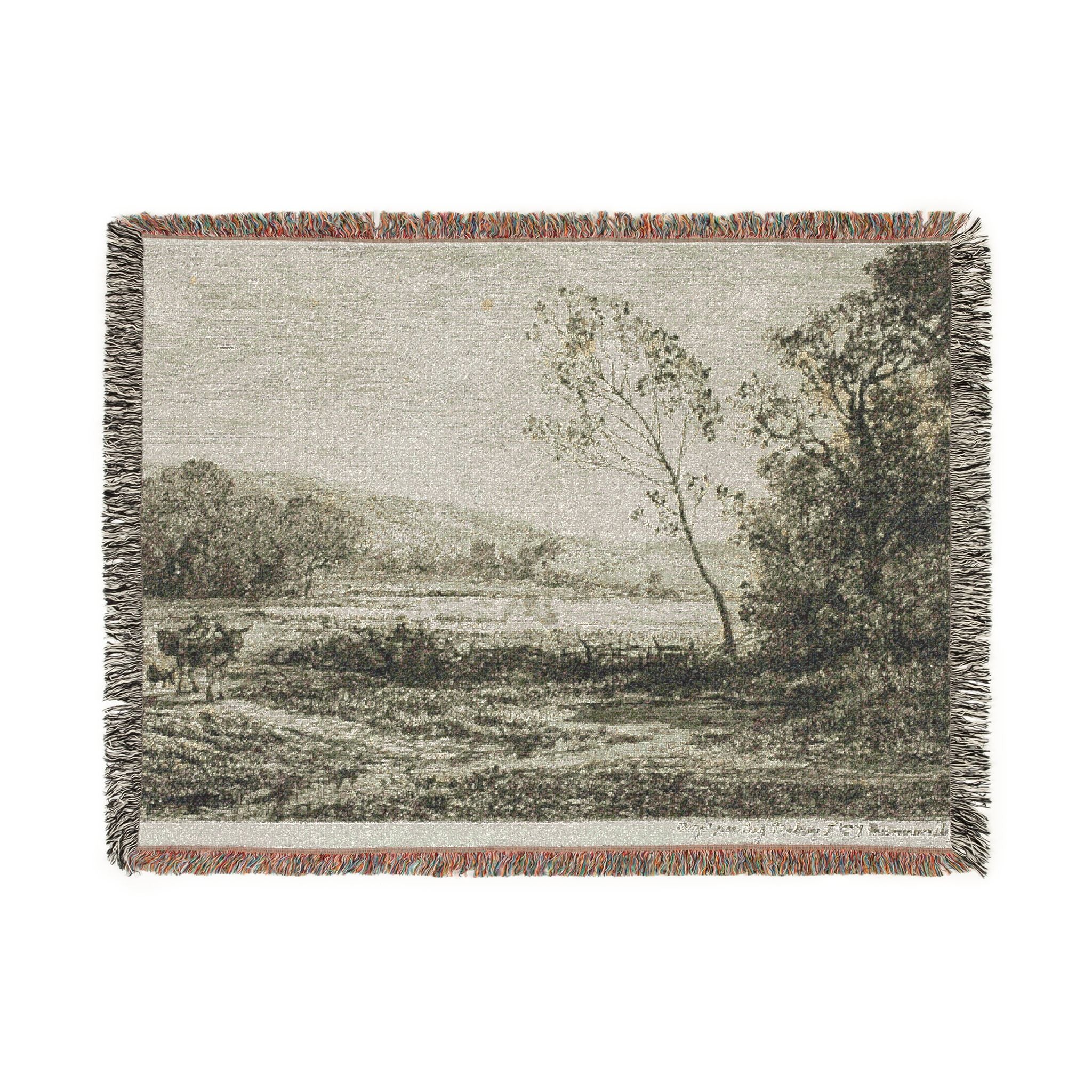 Charles François Daubigny - Autumn | Woven Tapestry Blanket