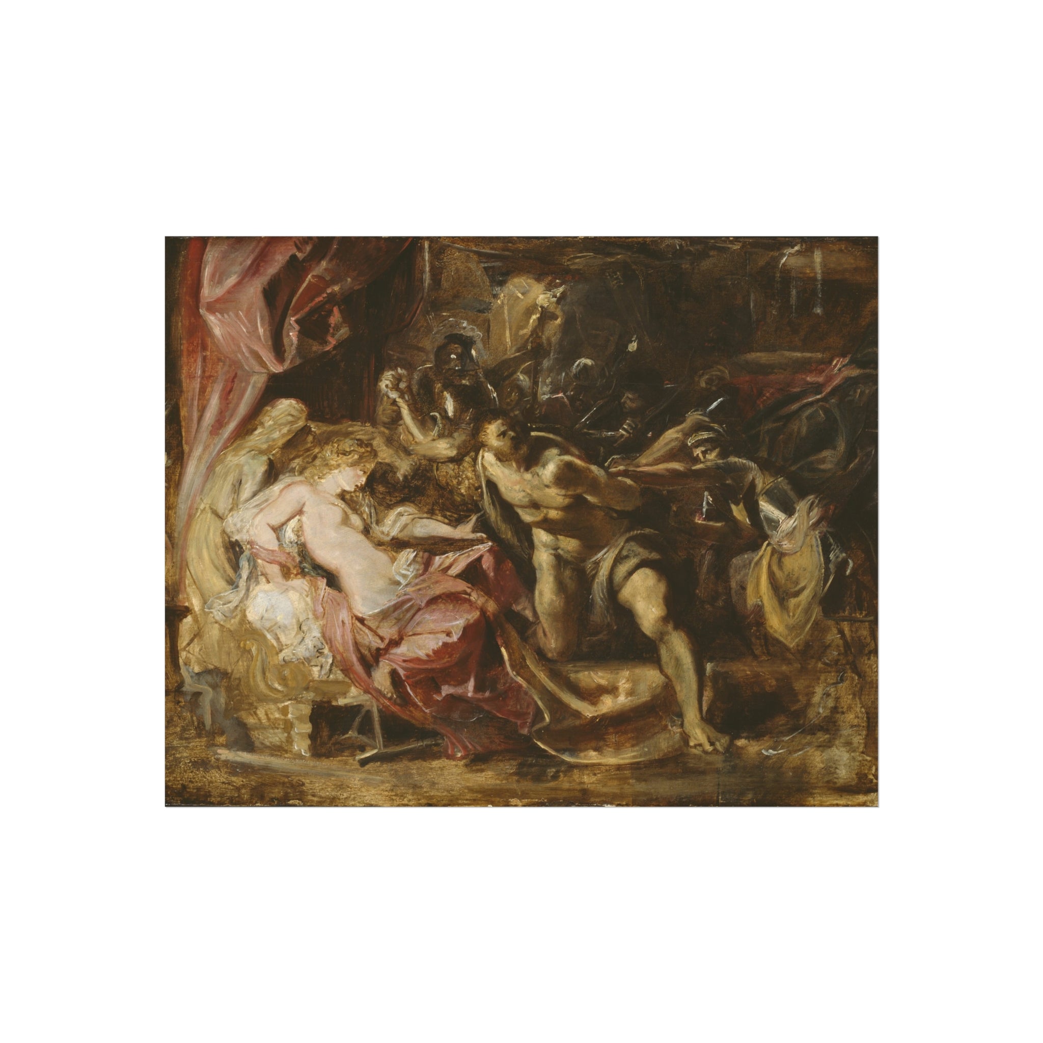 Peter Paul Rubens - The Capture of Samson | Fine Art Poster