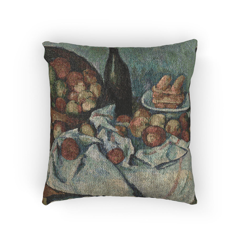 Paul Cezanne - The Basket of Apples | Woven Pillow