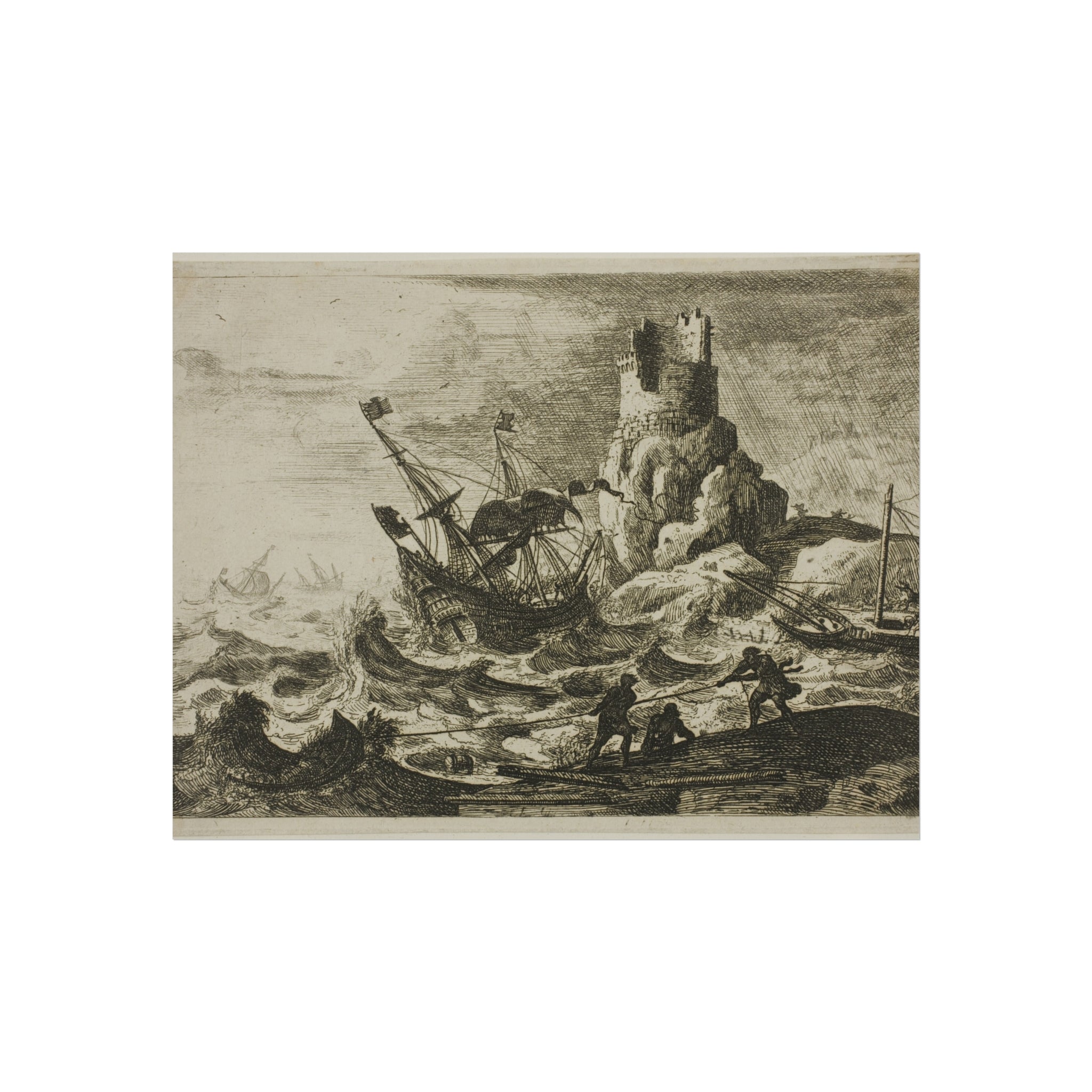Claude Lorrain - The Shipwreck | Fine Art Poster