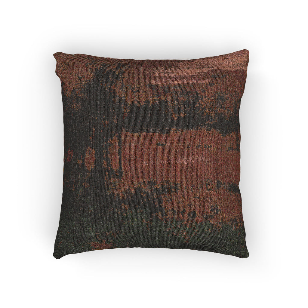George Inness - Landscape, Sunset | Woven Pillow