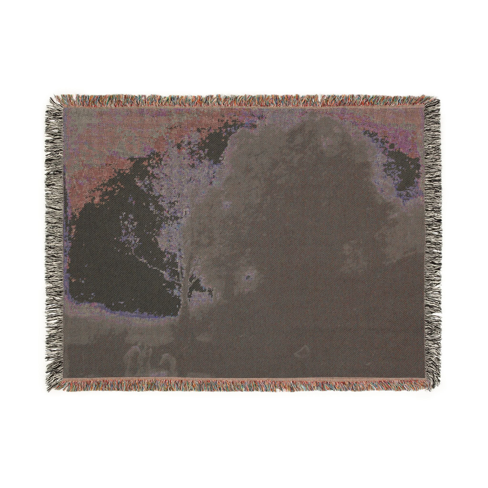 Jean Baptiste Camille Corot - Bathing Nymphs and Child | Woven Tapestry Blanket