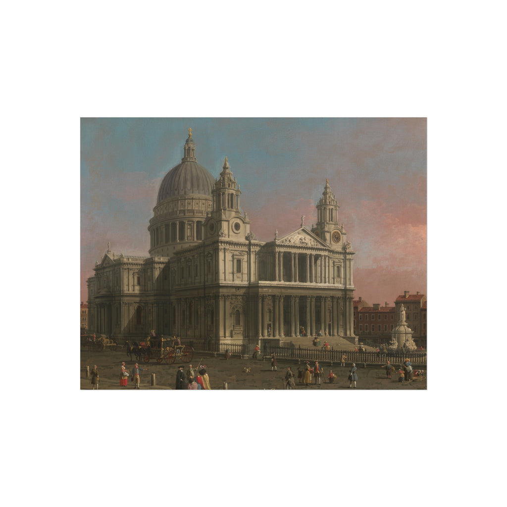 Canaletto - St. Paul's Cathedral - Google Art Project | Fine Art Poster