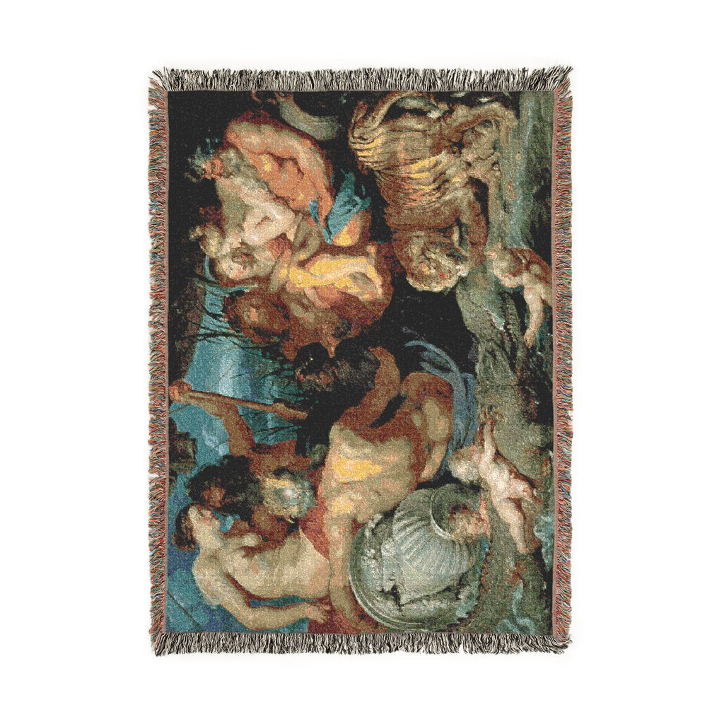 Peter Paul Rubens - The Four Continents | Woven Tapestry Blanket