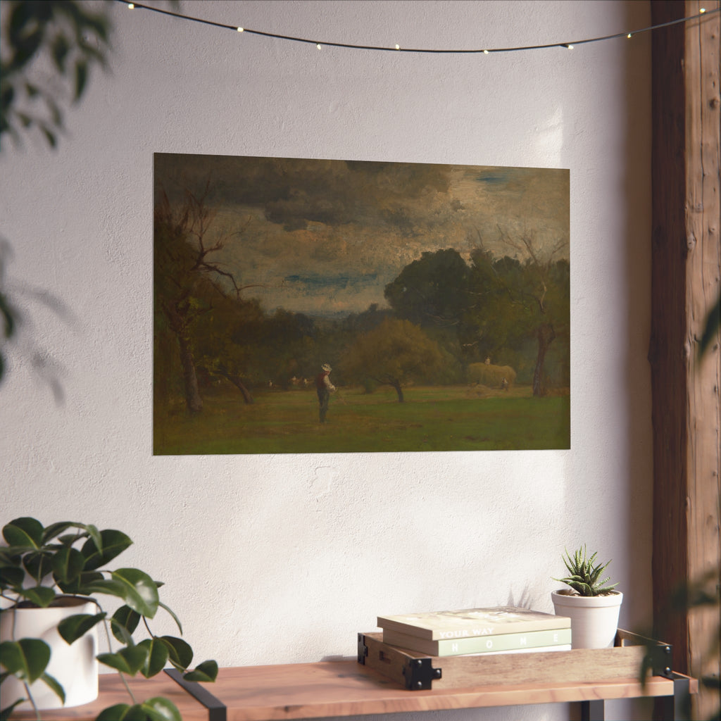 George Inness - Harvest, Montclair, New Jersey | Fine Art Poster