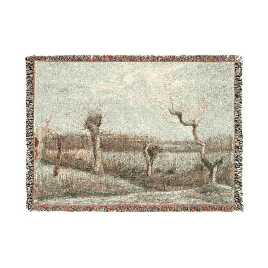 Vincent van Gogh - Tetards (Pollards) | Woven Tapestry Blanket