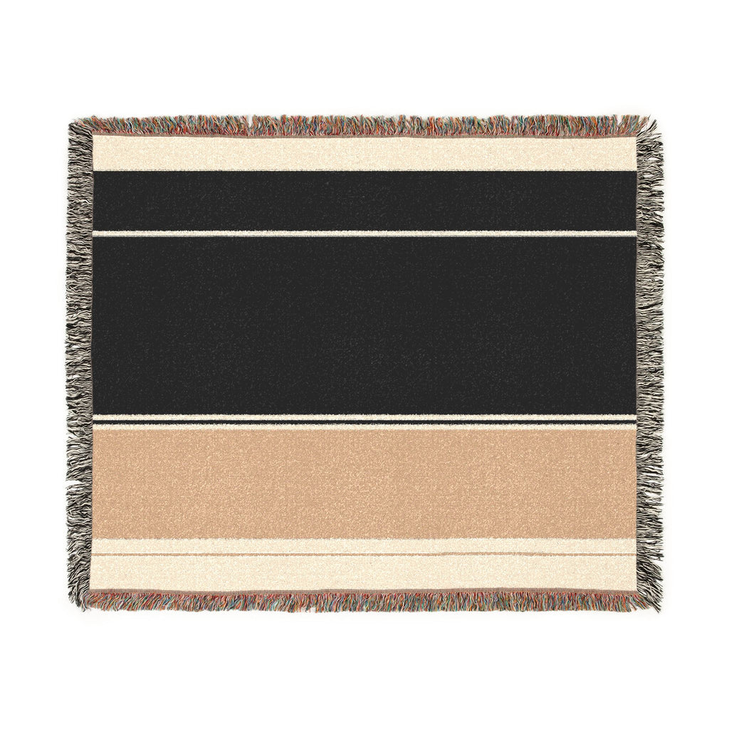 Ember Throw — Ink · Honey · Warm White