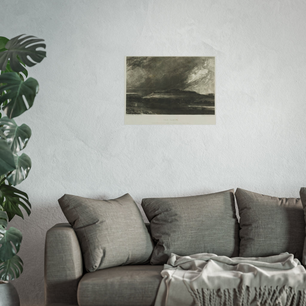 David Lucas - Old Sarum | Fine Art Poster