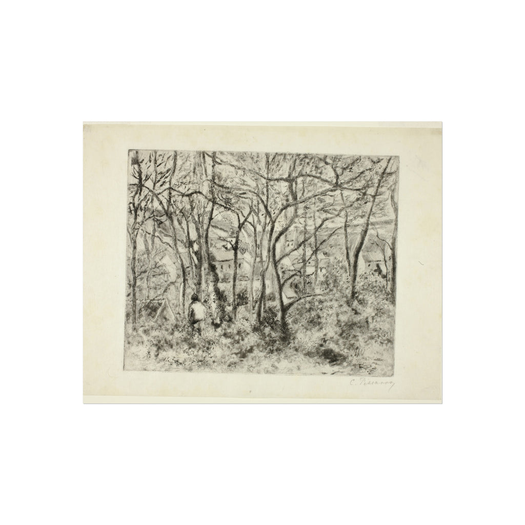 Camille Pissarro - Woodlands at the Hermitage | Fine Art Poster