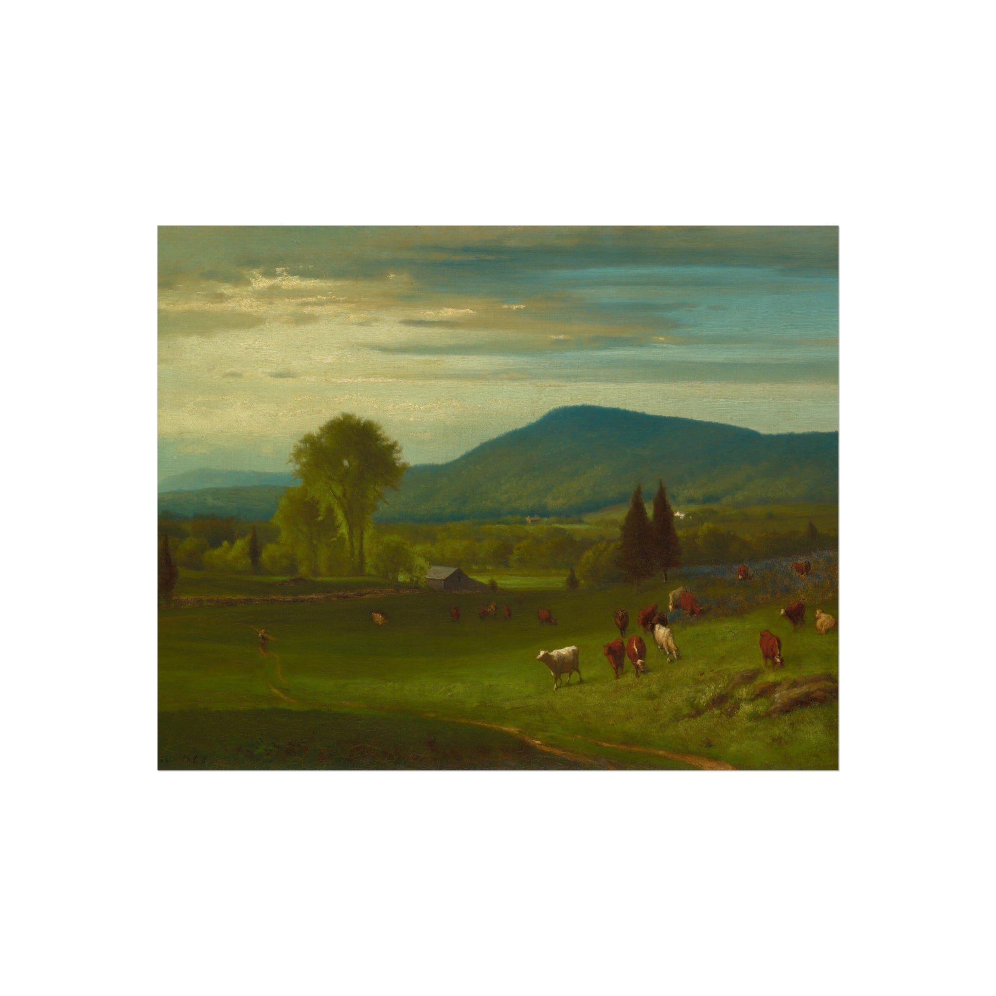 Summer in the Catskills George Inness Fine Art Poster