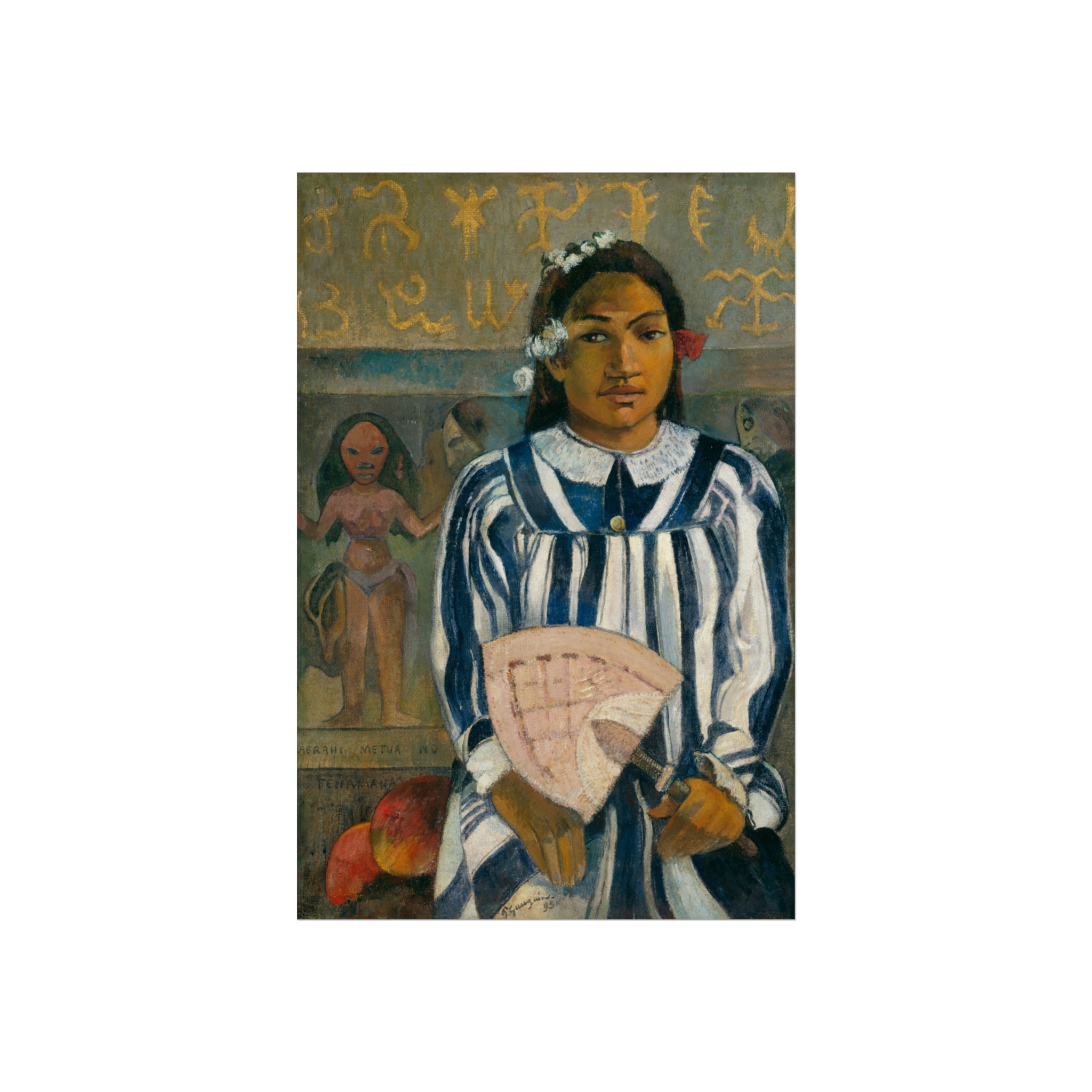 Paul Gauguin - The Ancestors of Tehamana | Fine Art Poster