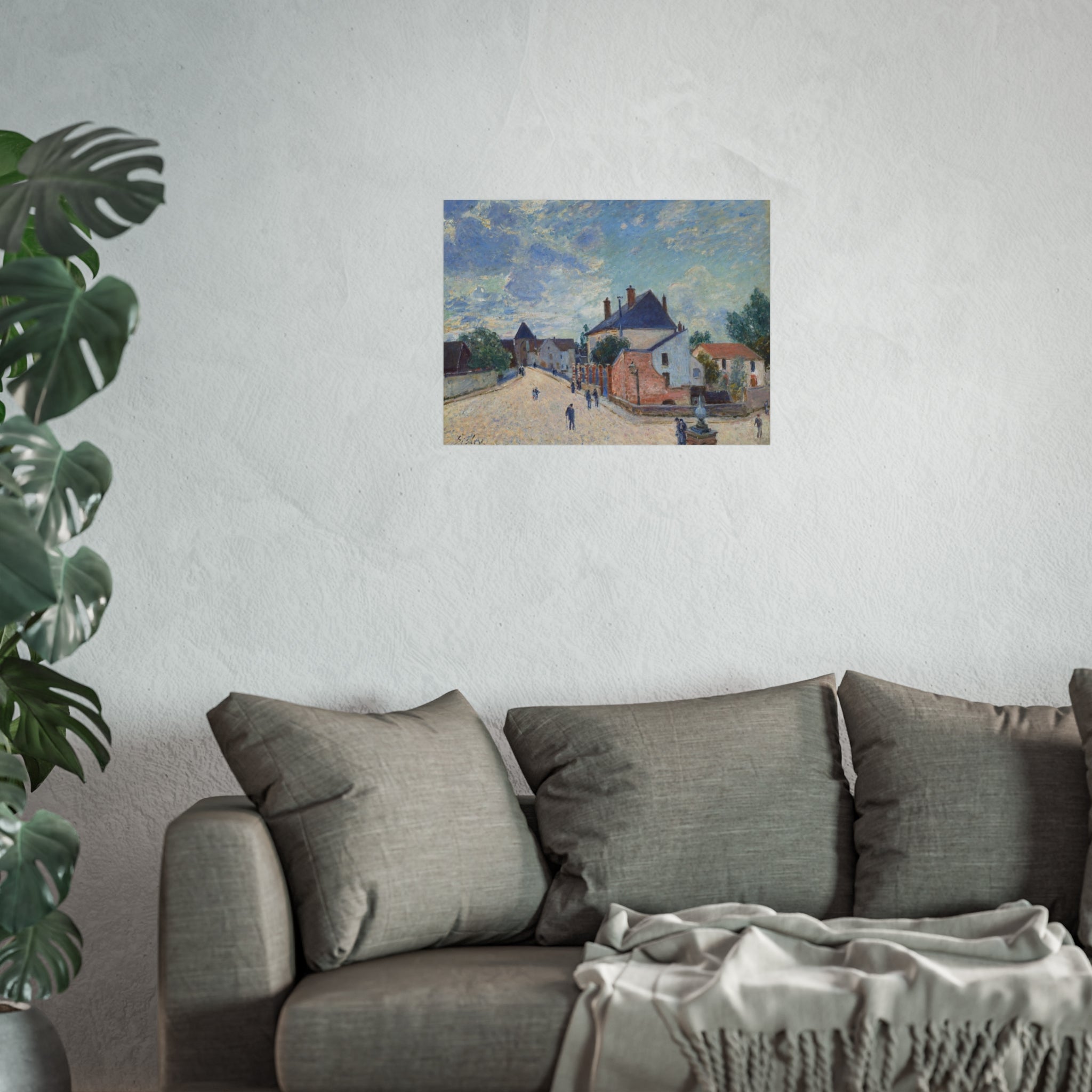 Alfred Sisley - Street in Moret | Fine Art Poster