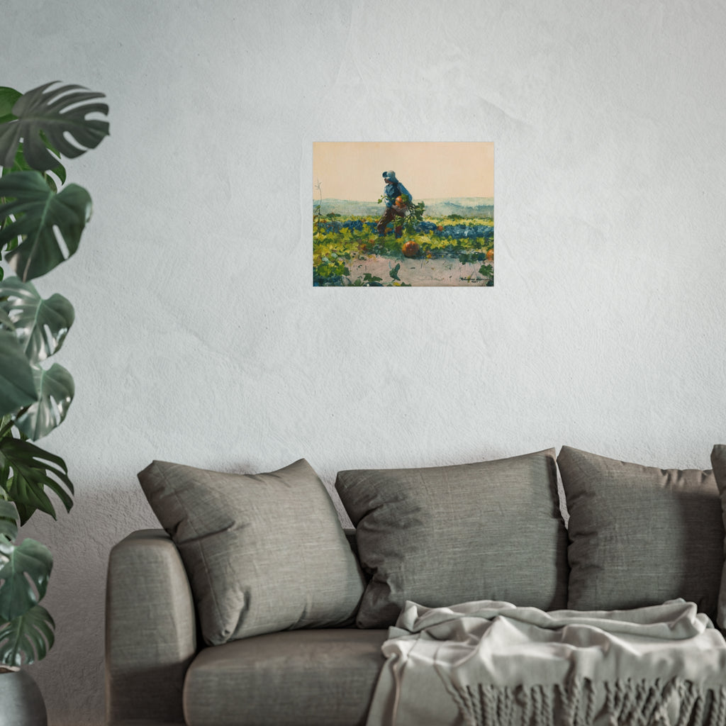 Winslow Homer - For to Be a Farmer's Boy | Fine Art Poster