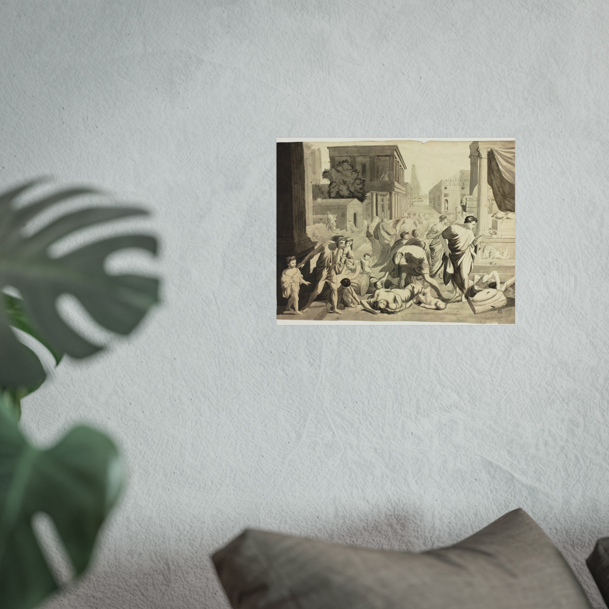 Nicolas Poussin - Plague of Ashdod | Fine Art Poster