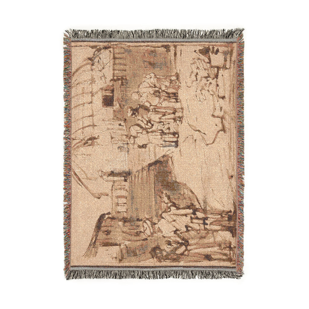 Rembrandt van Rijn - Noah's Ark | Woven Tapestry Blanket