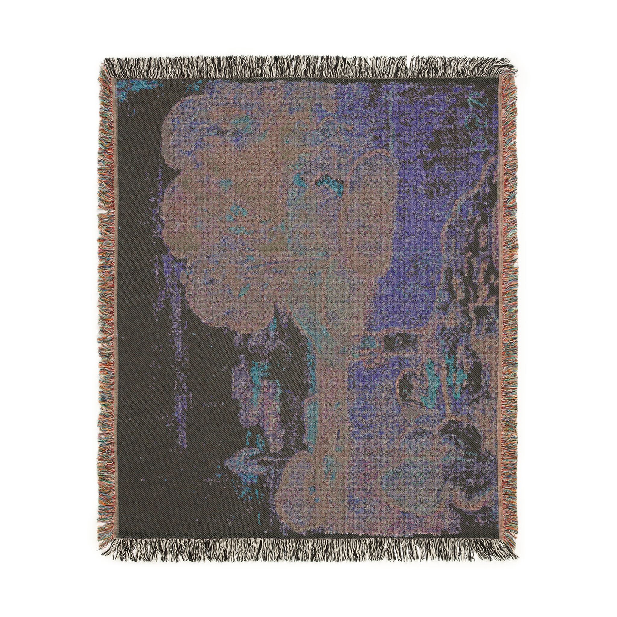 Paul Gauguin - Tahitian Landscape | Woven Tapestry Blanket