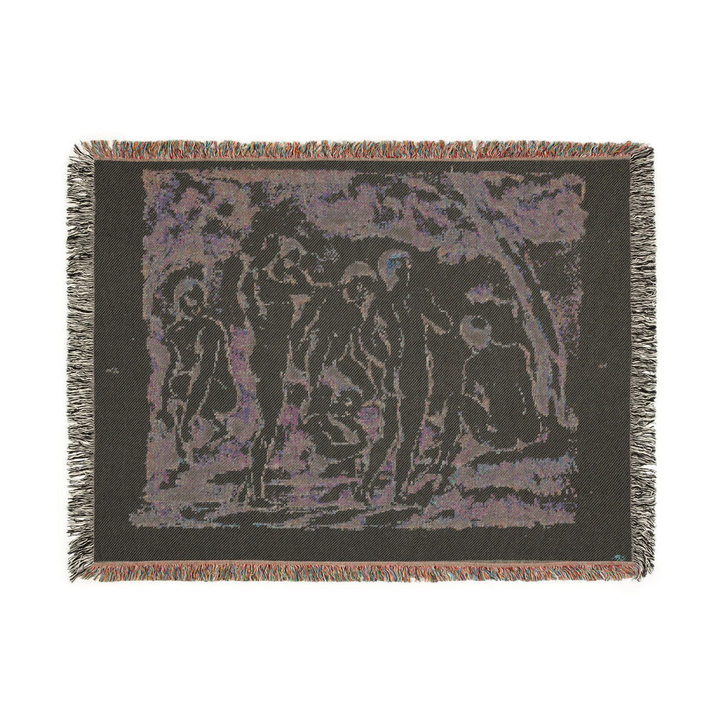 Paul Cezanne - Small Bathers | Woven Tapestry Blanket