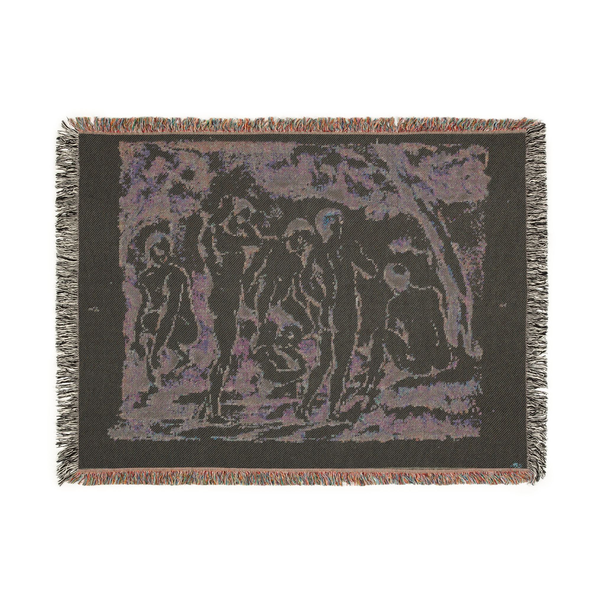 Paul Cezanne - Small Bathers | Woven Tapestry Blanket