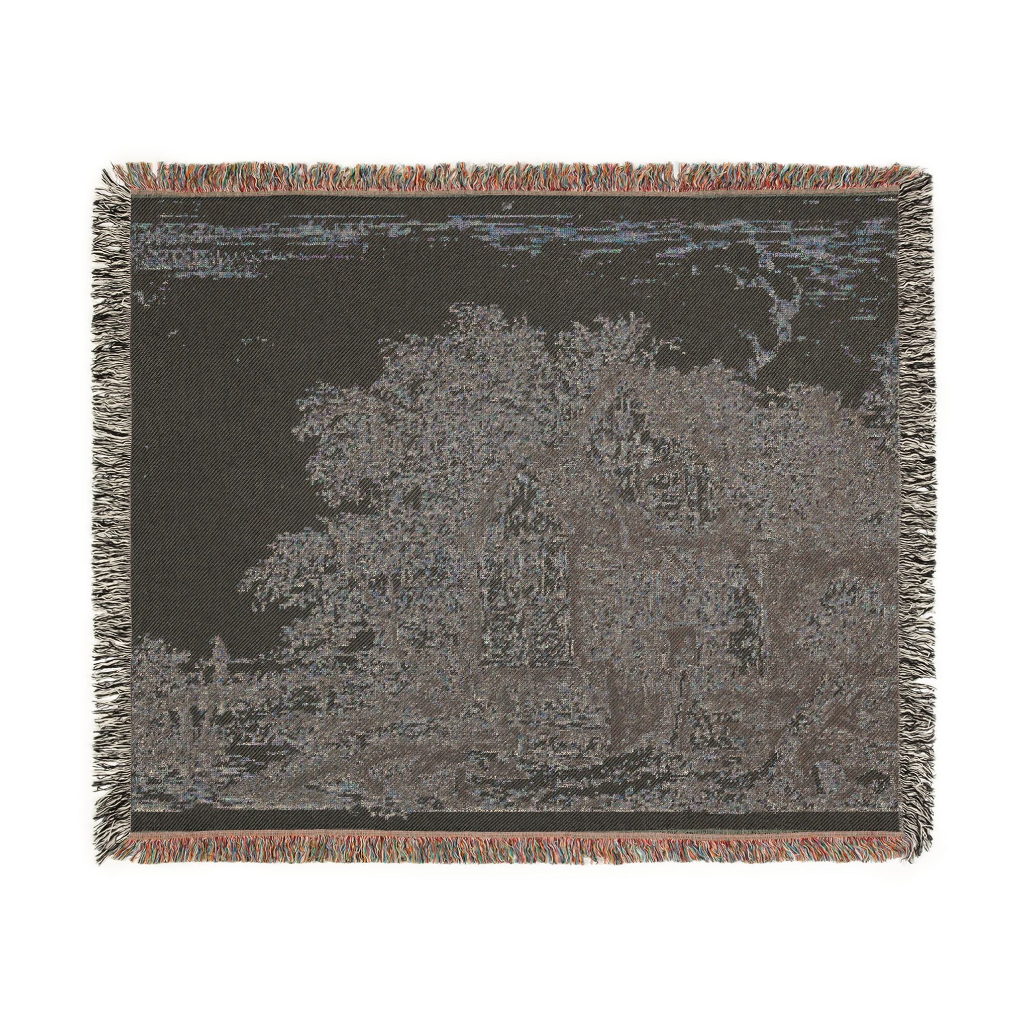 Jacob van Ruisdael - The Little Bridge | Woven Tapestry Blanket