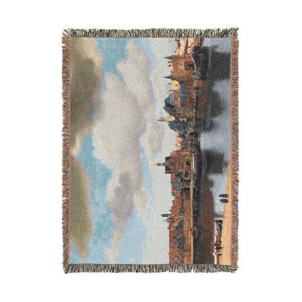 View of Delft, by Johannes Vermeer | Woven Tapestry Blanket