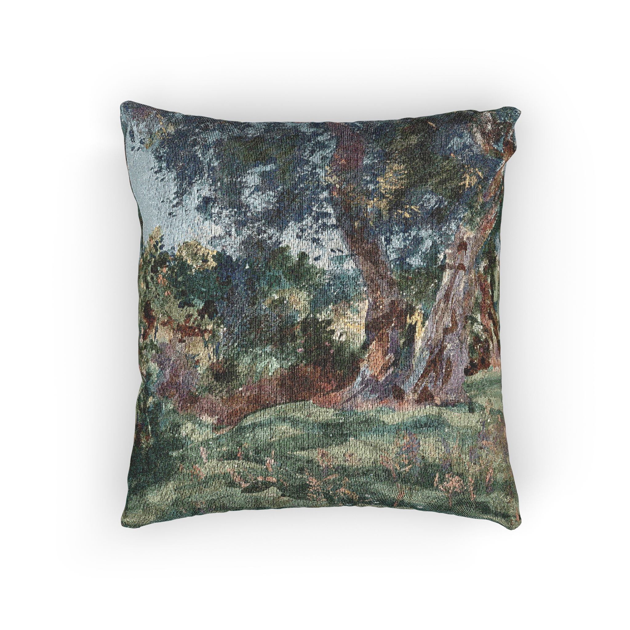 John Singer Sargent - Olive Trees, Corfu | Woven Pillow