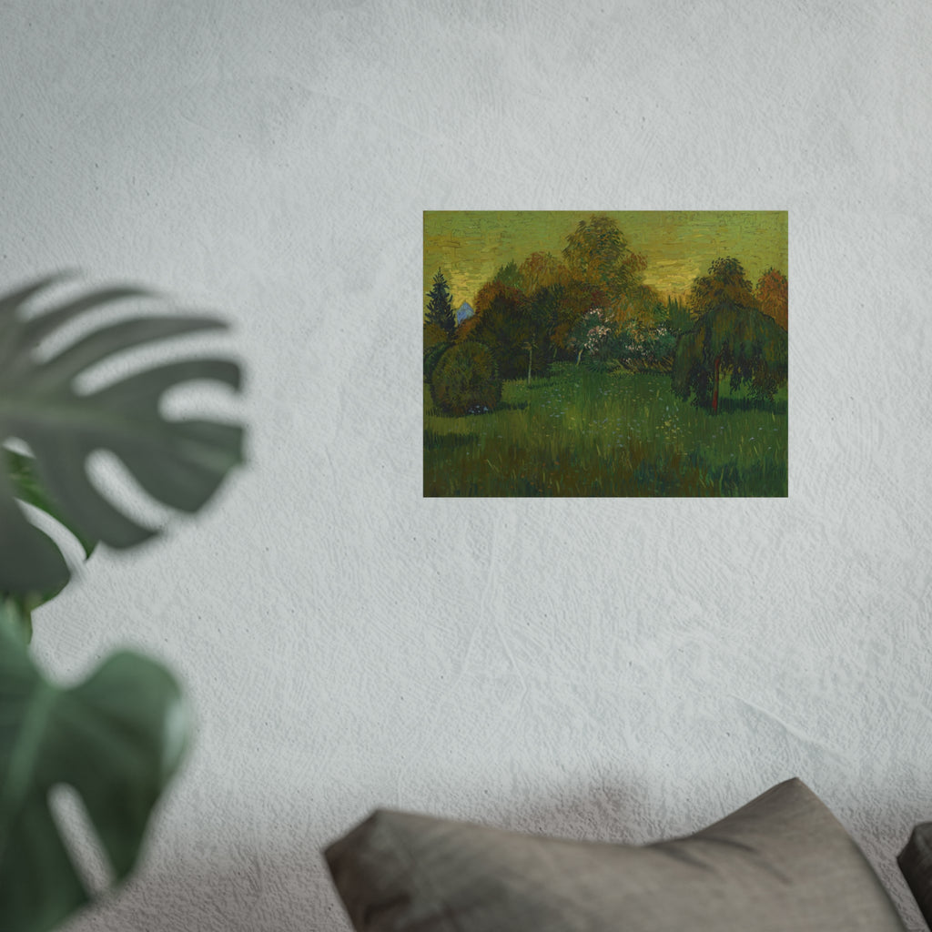 Vincent van Gogh - The Poet's Garden | Fine Art Poster