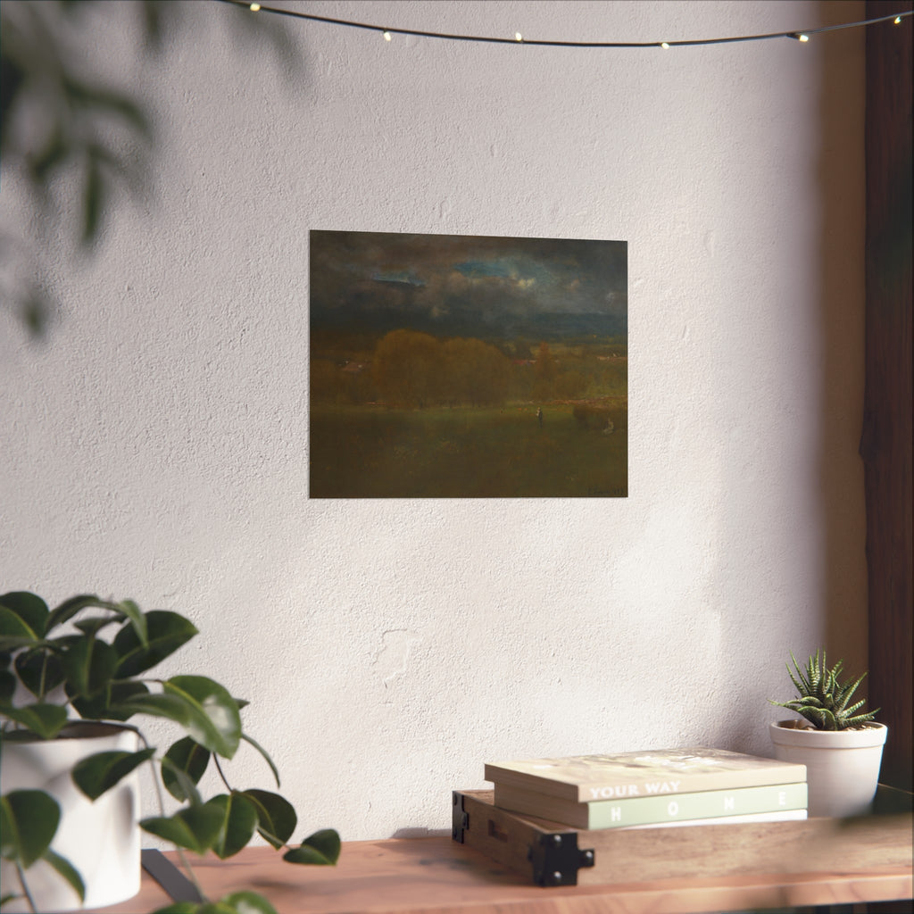 George Inness - Sunlit Valley | Fine Art Poster
