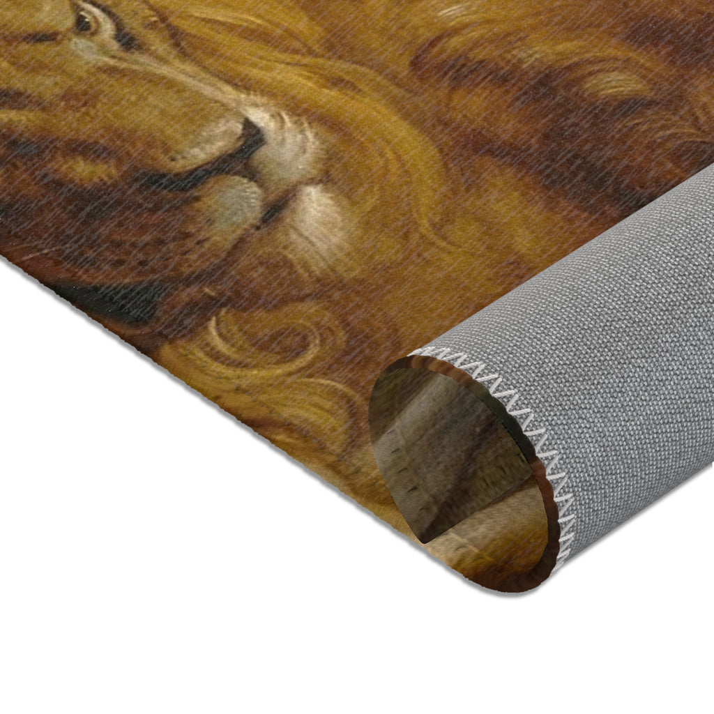 Sir Peter Paul Rubens - Daniel in the Lions' Den - Google Art Project | Area Rug