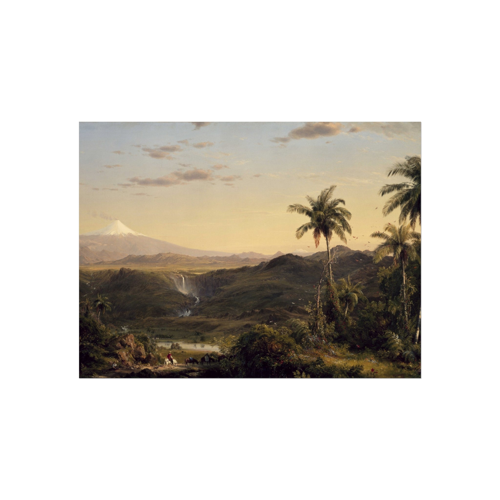 Frederic Edwin Church - View of Cotopaxi | Fine Art Poster