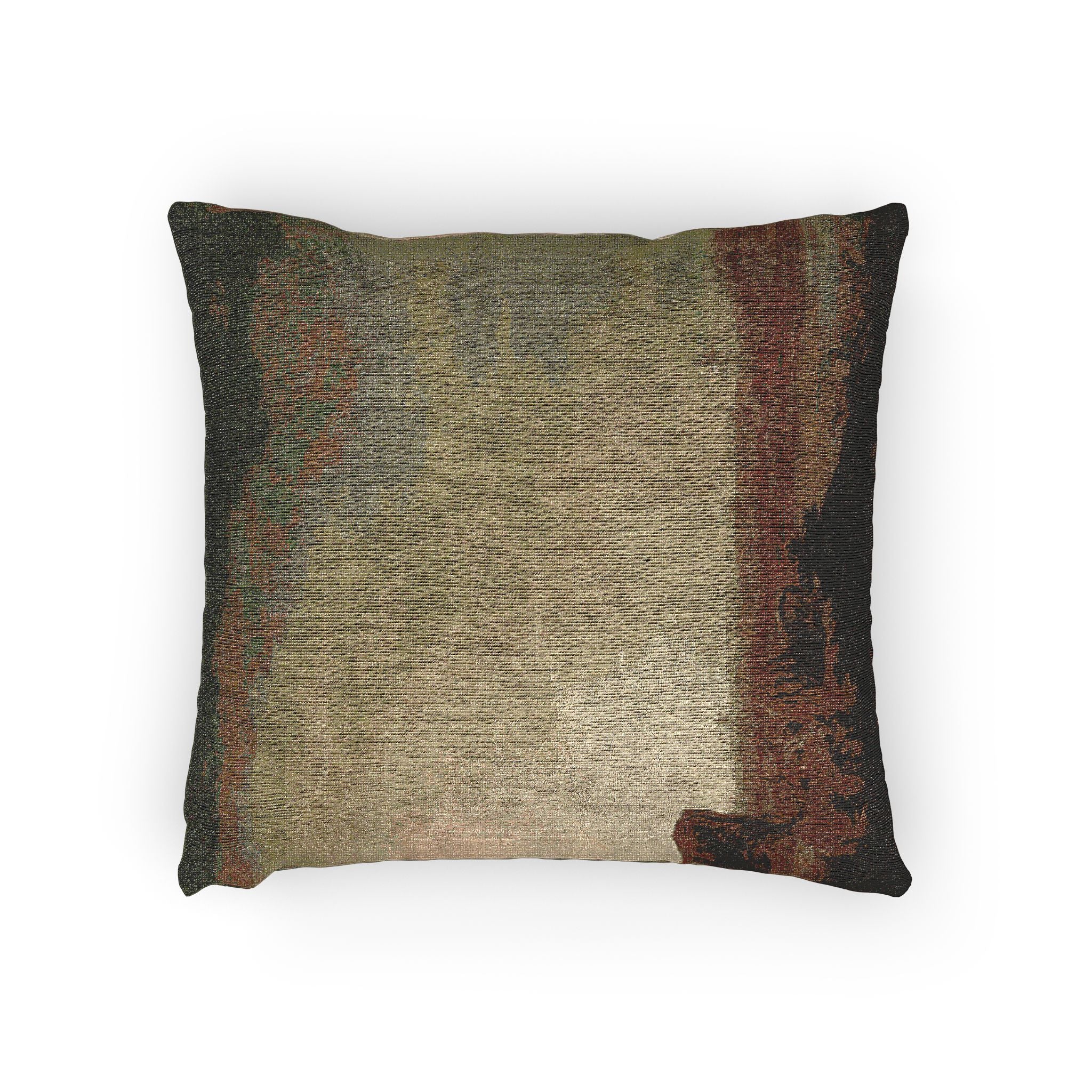 Aelbert Cuyp - A View of Vianen with a Herdsman and Cattle by a River | Woven Pillow