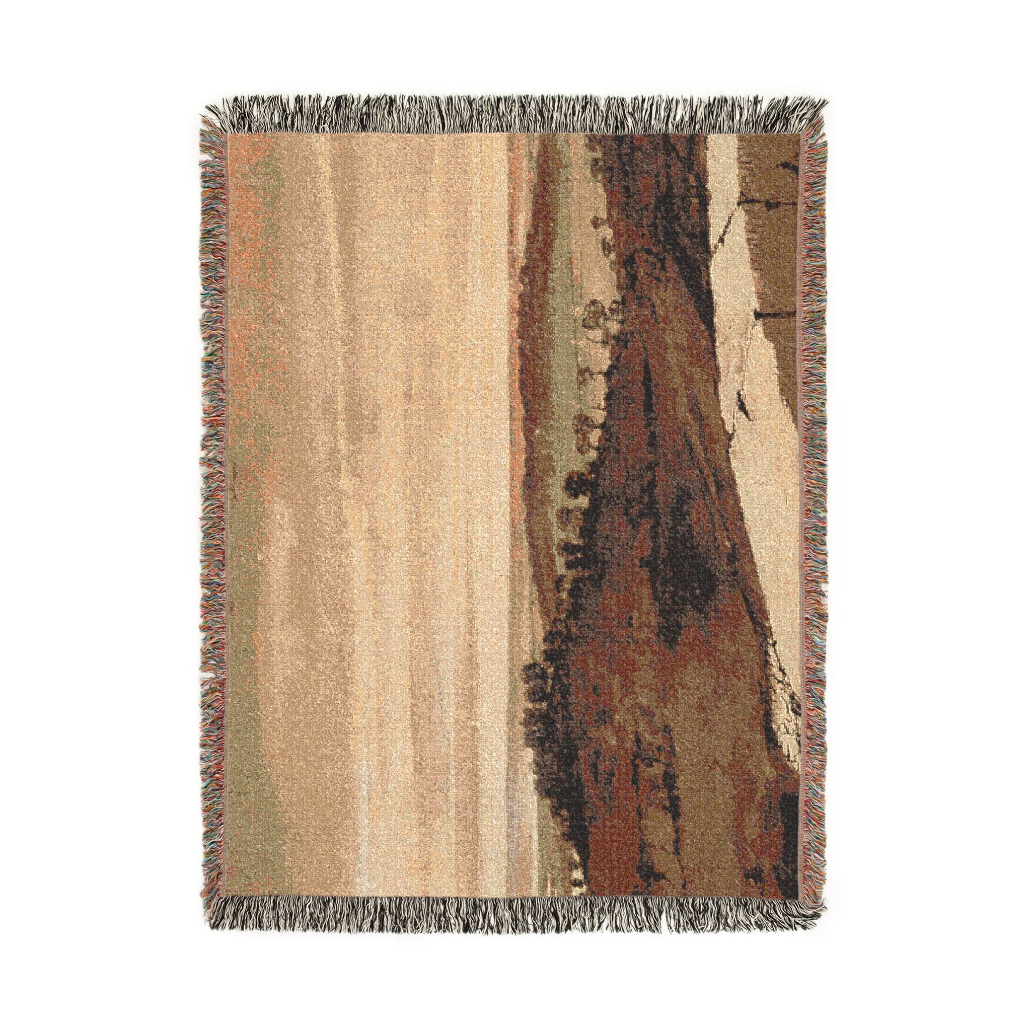 Claude Lorrain - Panorama from the Sasso | Woven Tapestry Blanket