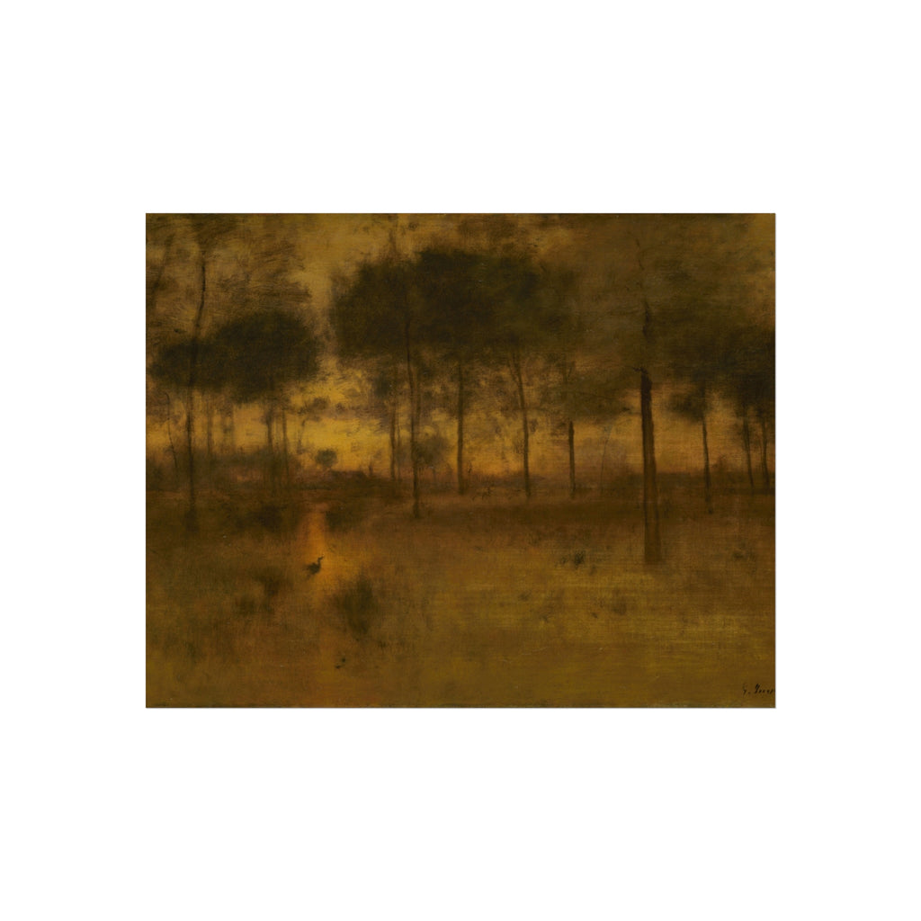 George Inness - The Home of the Heron | Fine Art Poster